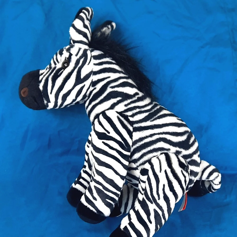 Wild Republic Zebra Plush Stuffed Animal Toy